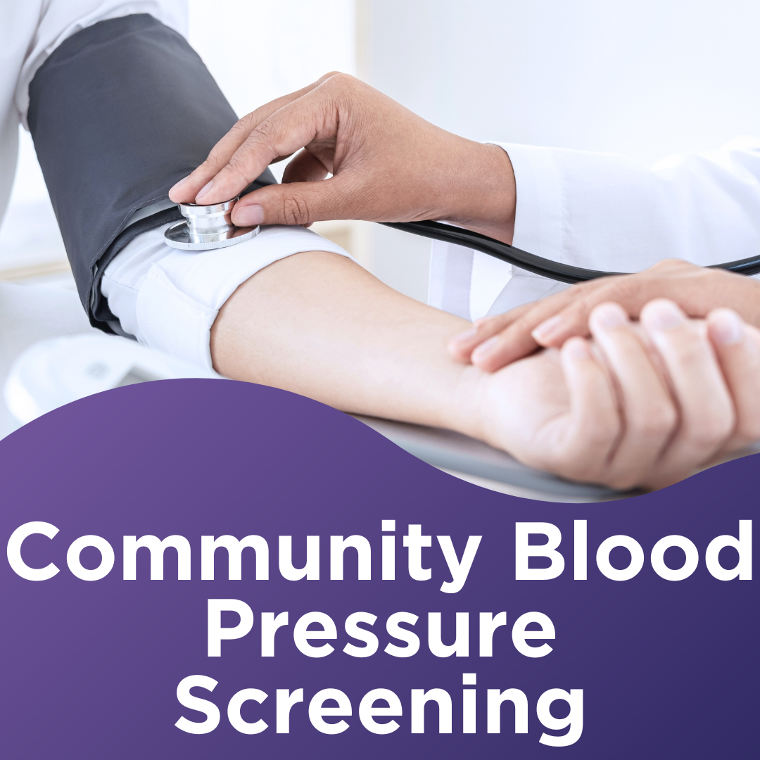 Community blood pressure screening